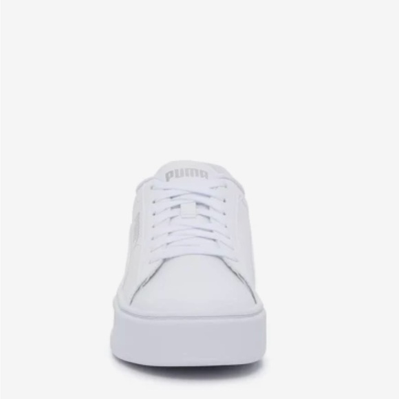 Puma Smash PlatformWhite Sneakers. Size 6. Women’s - Picture 3 of 13